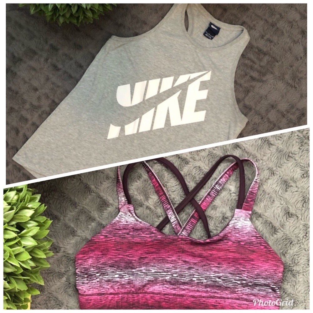 2 lot workout bundle! :) Nike/Champion